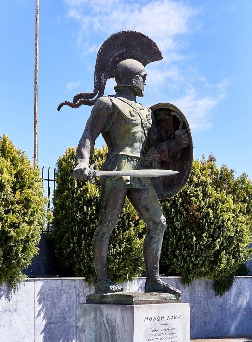 Leónidas en Esparta